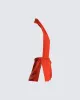 Miriam Red Knit Halter Top sold by Finesse