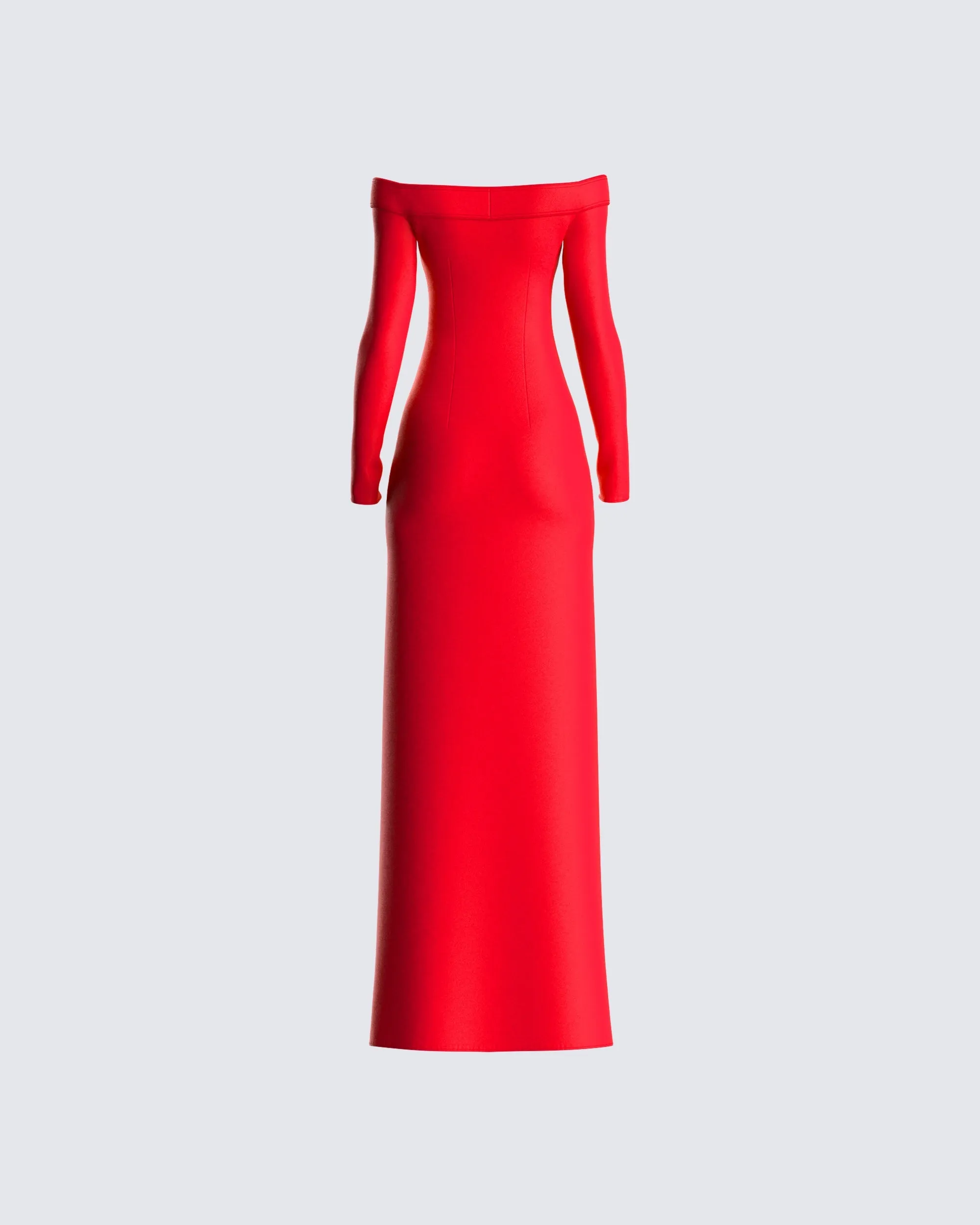 Brooke Red Maxi Dress sold by Finesse product image thumbnail 3