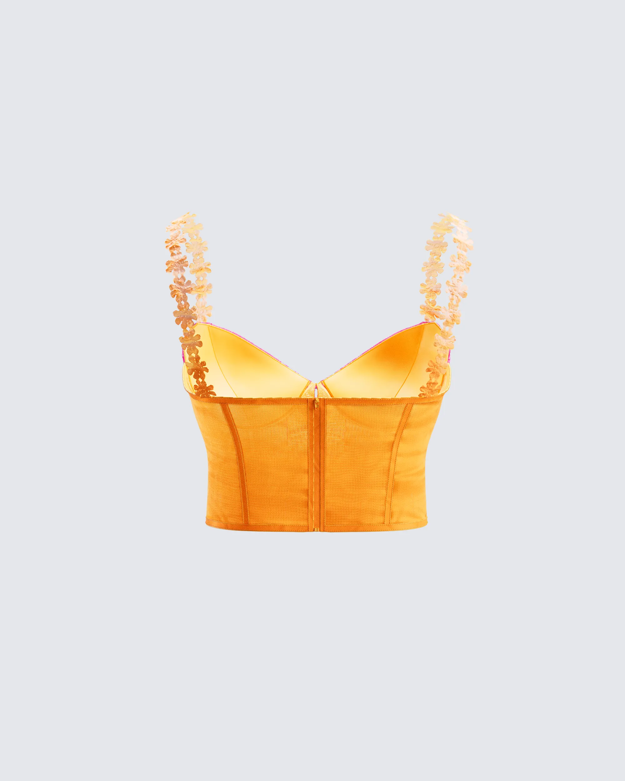 Bonnie Orange Corset Top sold by Finesse product image thumbnail 3