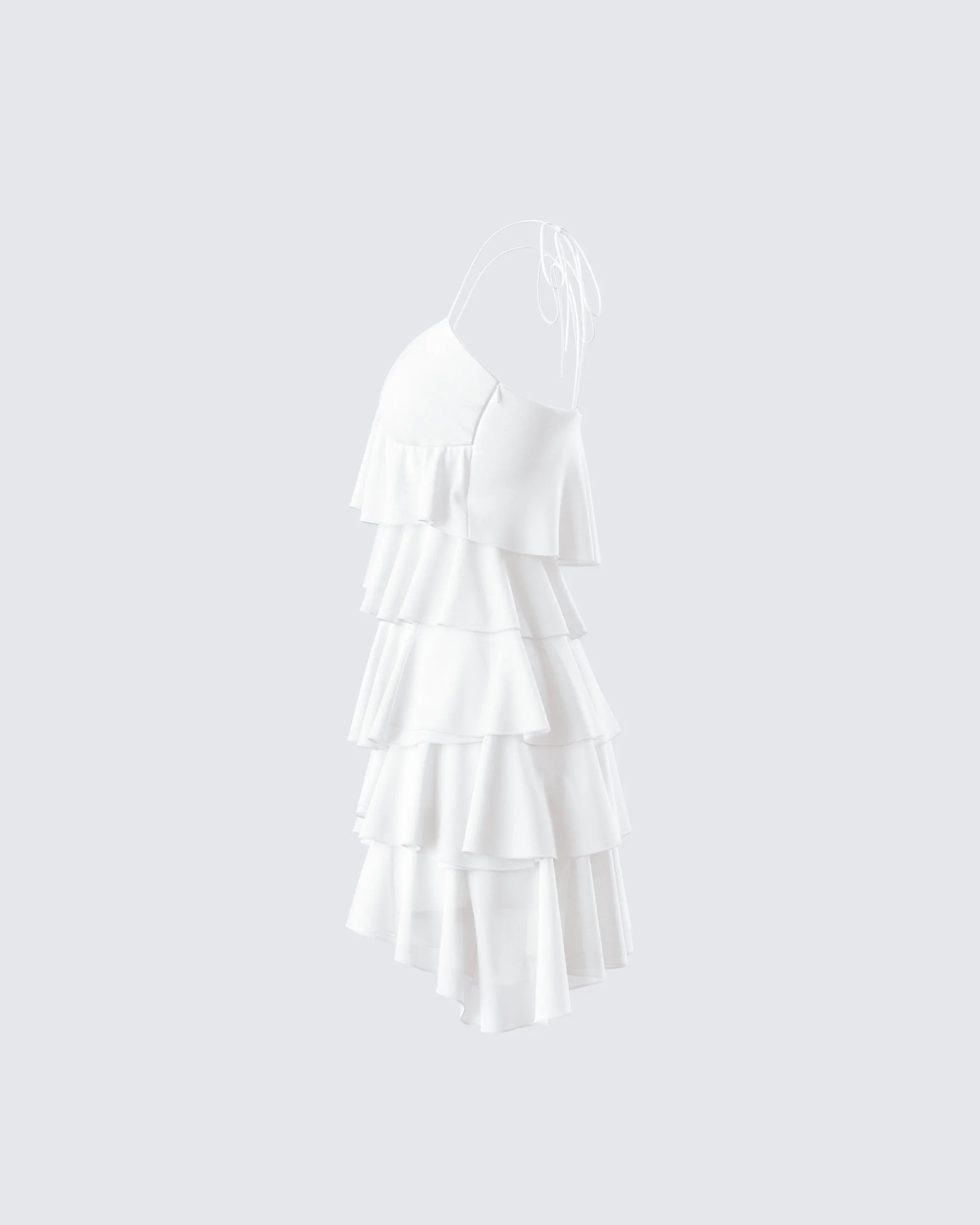 Sorel Ivory Tiered Ruffle Dress sold by Finesse product image thumbnail 2