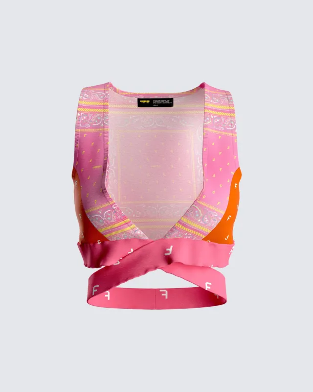 Cassie Sassy Top made by Finesse