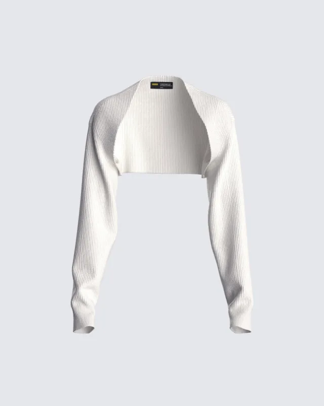 Penny Knit Shrug sold by Finesse