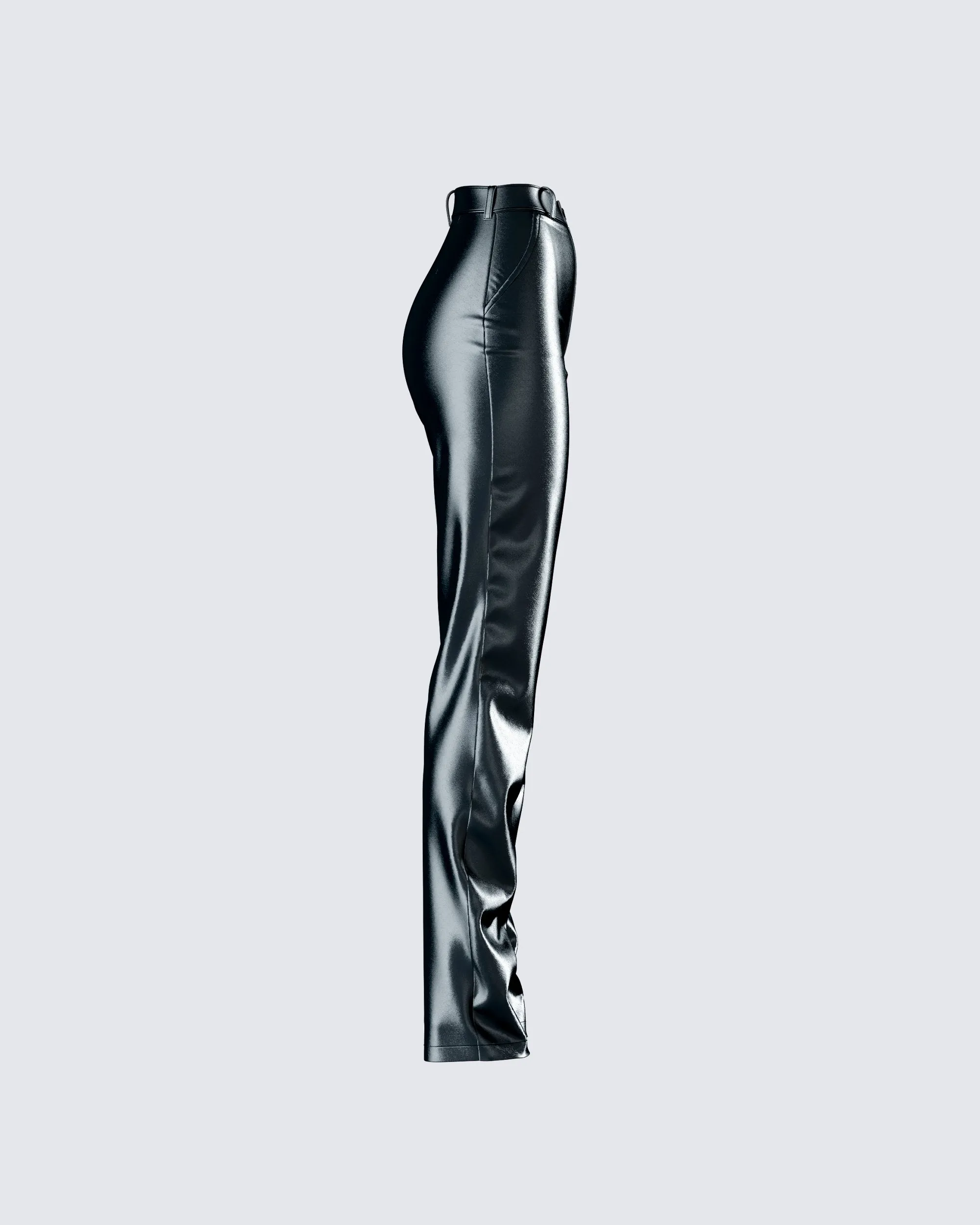 Mari Black Vegan Leather Pant sold by Finesse product image thumbnail 2