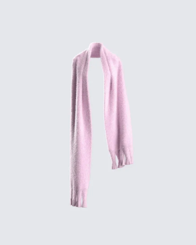 Carissa Pink Oversized Scarf sold by Finesse