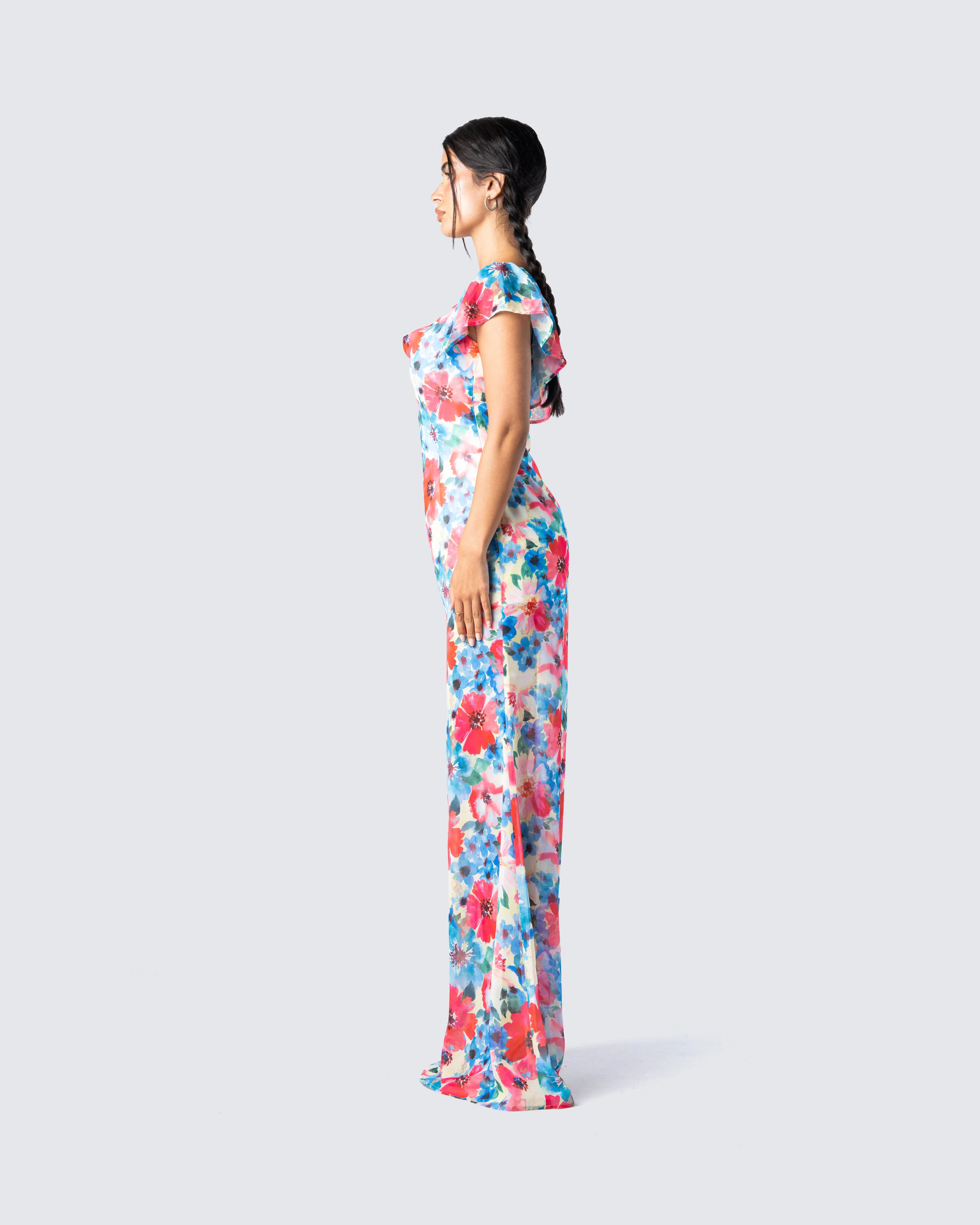 Helga Printed Floral Maxi Dress sold by Finesse product image thumbnail 5
