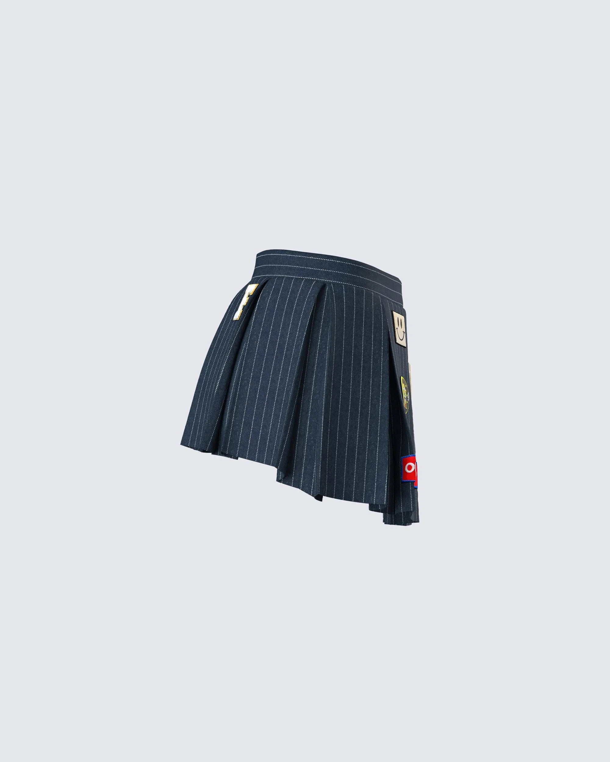 Teagan X-Rated Patch Mini Skirt sold by Finesse product image thumbnail 2