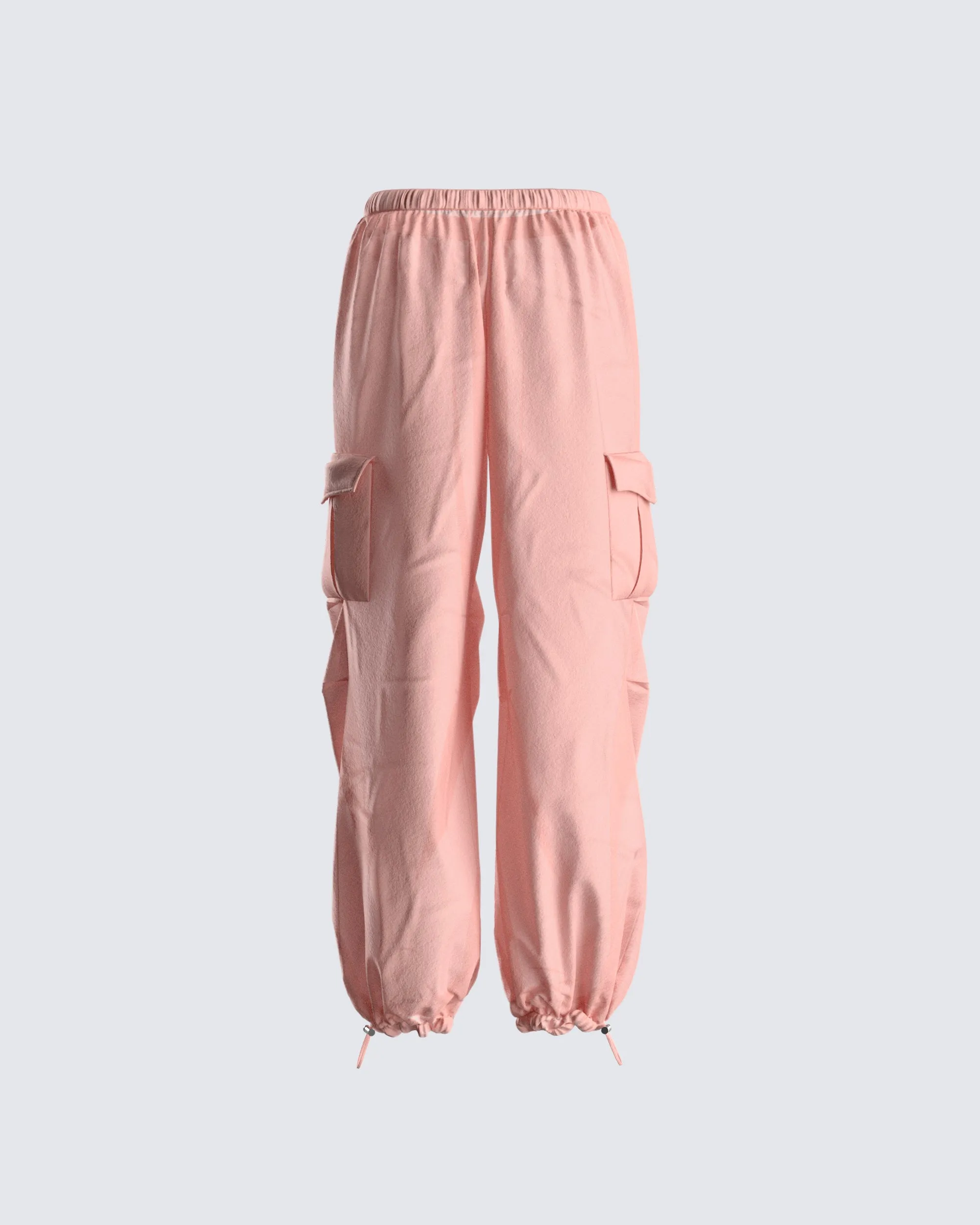 Isis Pink Cargo Parachute Pant sold by Finesse product image thumbnail 3