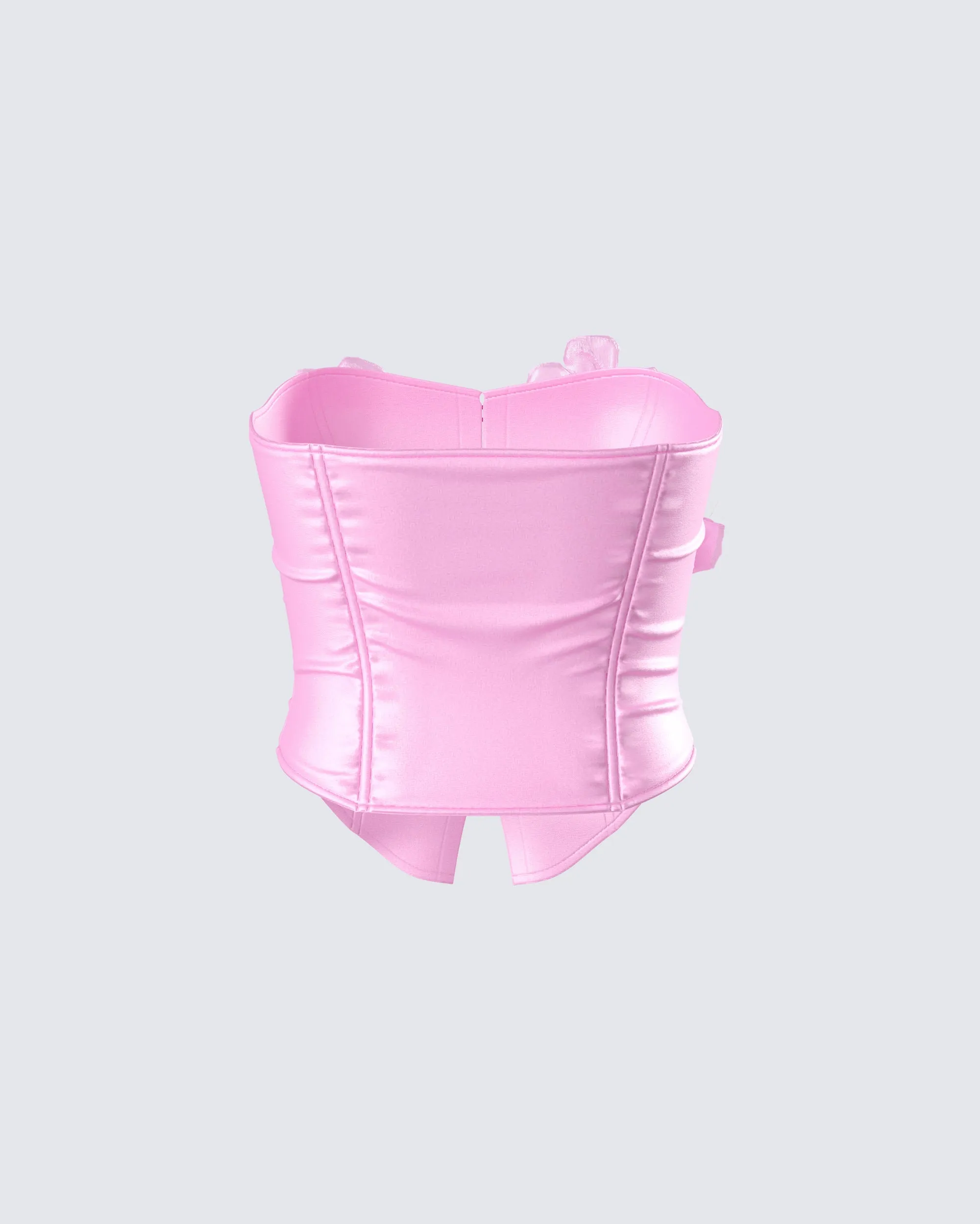 Rivi Pink Flower Corset Top sold by Finesse product image thumbnail 3