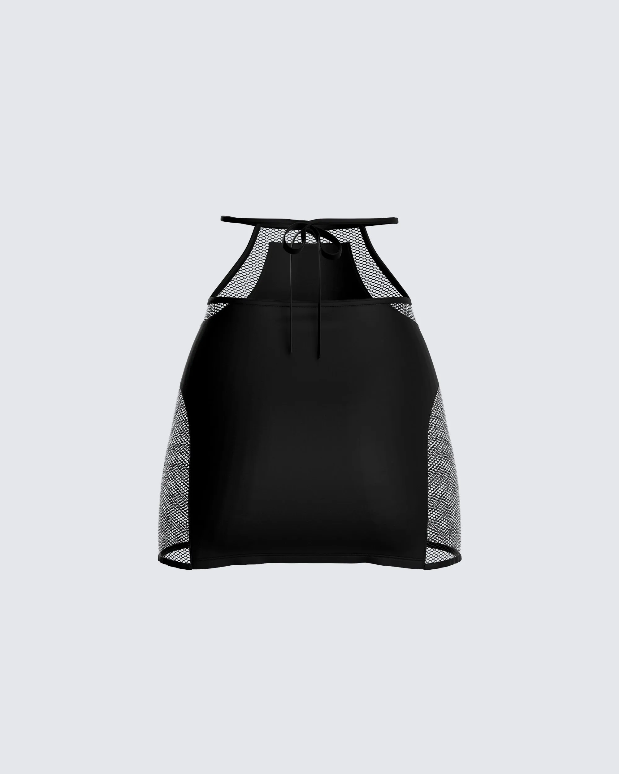 Silas Black Mini Skirt sold by Finesse product image thumbnail 3