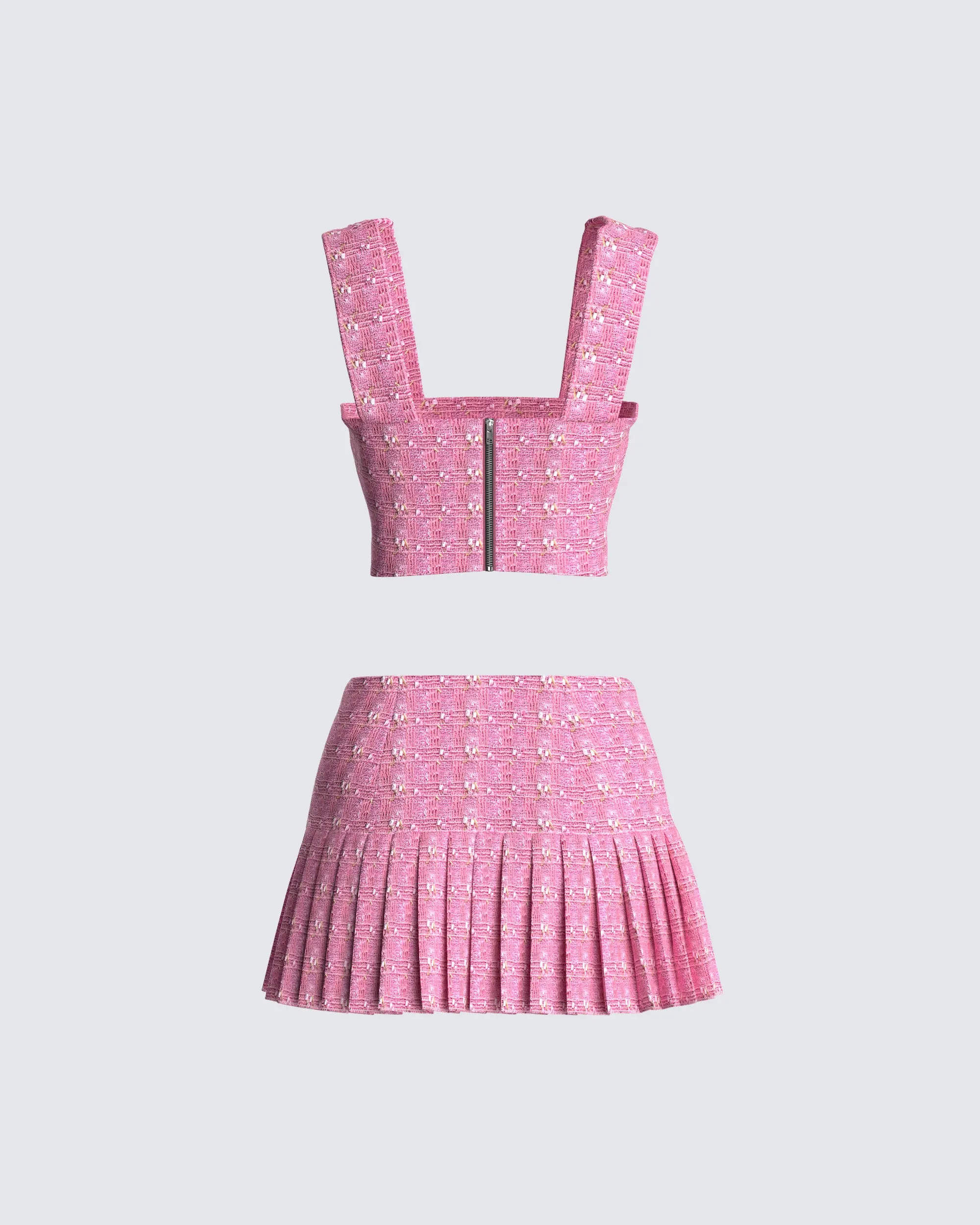 Zola Pink Tweed Set sold by Finesse product image thumbnail 3