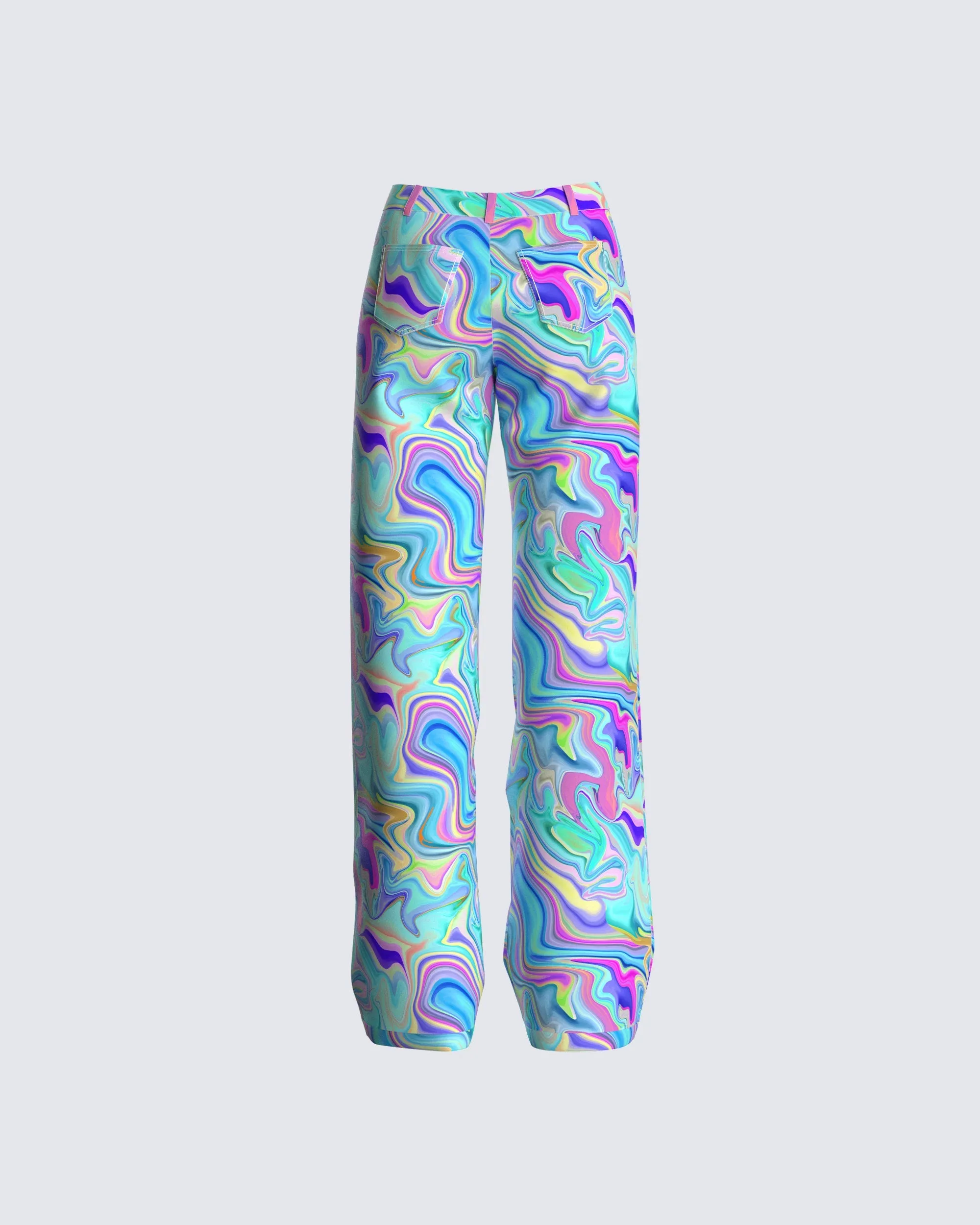Zenya Swirl Print Pant sold by Finesse product image thumbnail 3