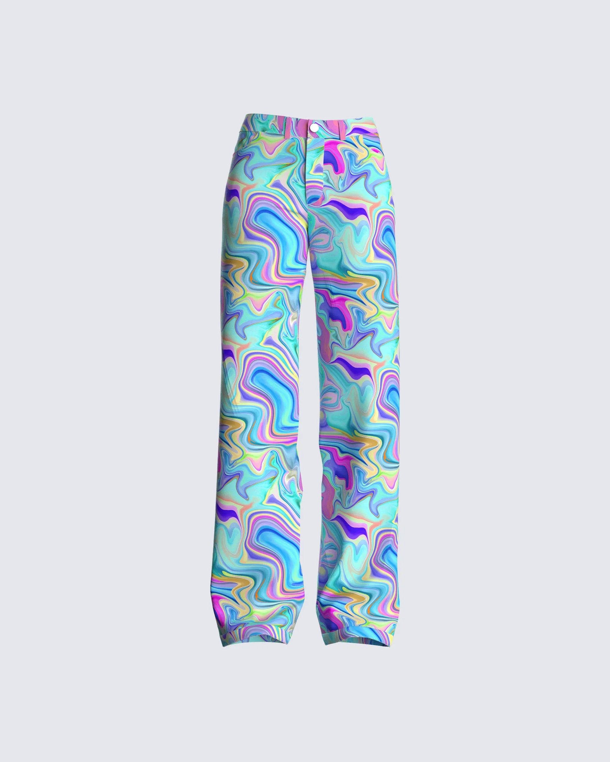 Zenya Swirl Print Pant sold by Finesse