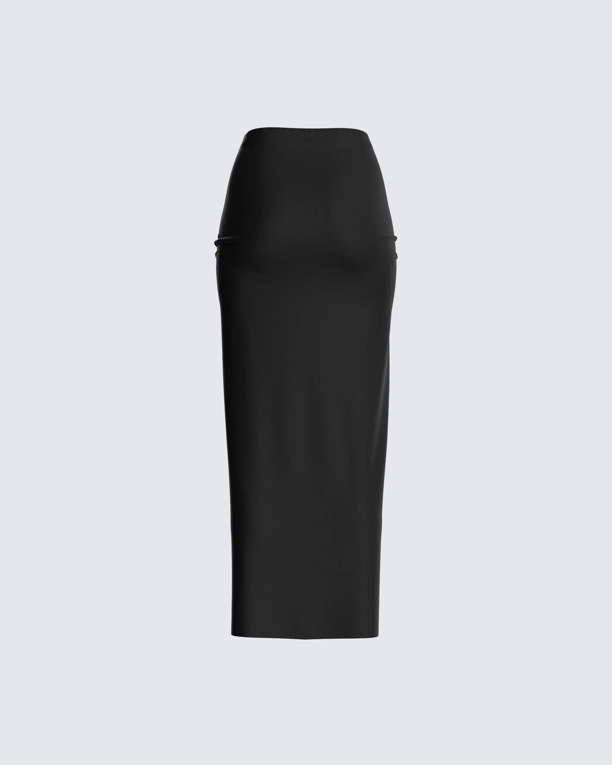 Nadia Black V Waist Skirt sold by Finesse product image thumbnail 3