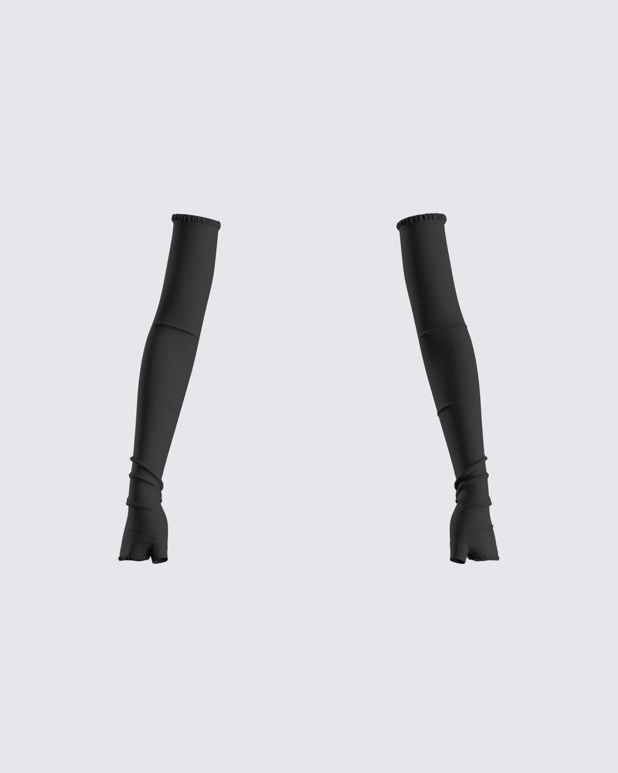 Meera Black Jersey Gloves sold by Finesse