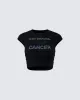 Cambria Black Cancer Graphic Top sold by Finesse
