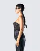 Alexis Black Lace Corset Top sold by Finesse
