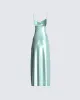 Piper Aqua Midi Dress sold by Finesse