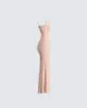 Lan Nude Rhinestone Maxi Dress sold by Finesse