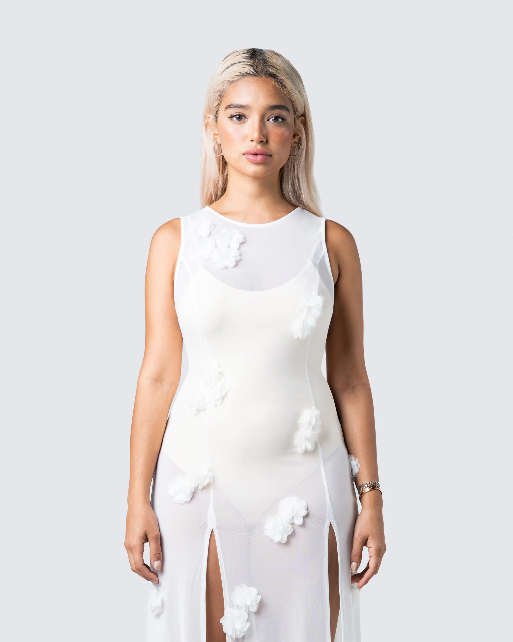Regina Beige Knit Cami Bodysuit sold by Finesse product image thumbnail 4