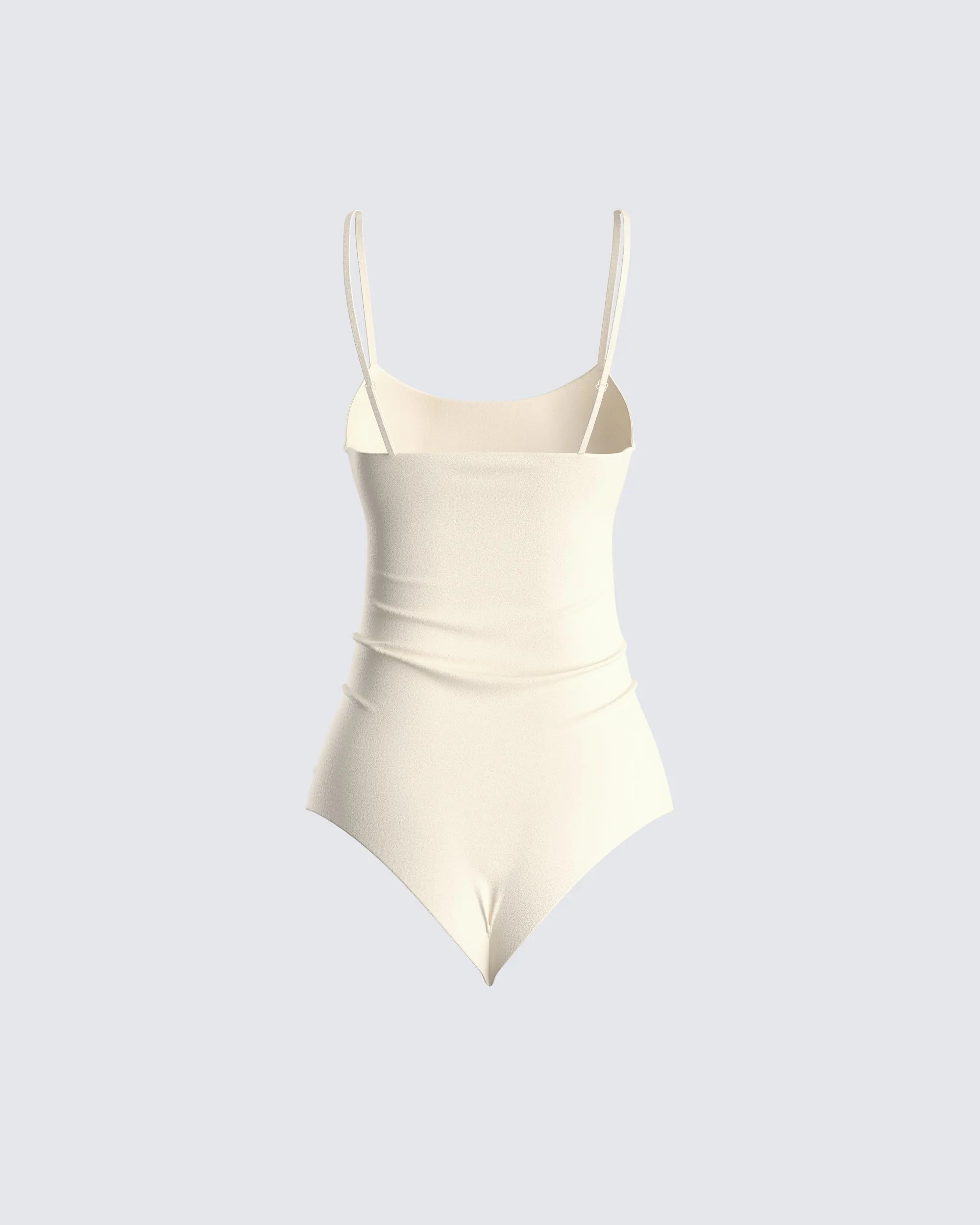 Regina Beige Knit Cami Bodysuit sold by Finesse product image thumbnail 3