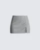 Beaux Grey Mini Skirt sold by Finesse