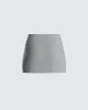 Beaux Grey Mini Skirt sold by Finesse