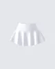 Pippa White Ruffle Tiered Skort sold by Finesse