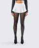 Pippa White Ruffle Tiered Skort sold by Finesse