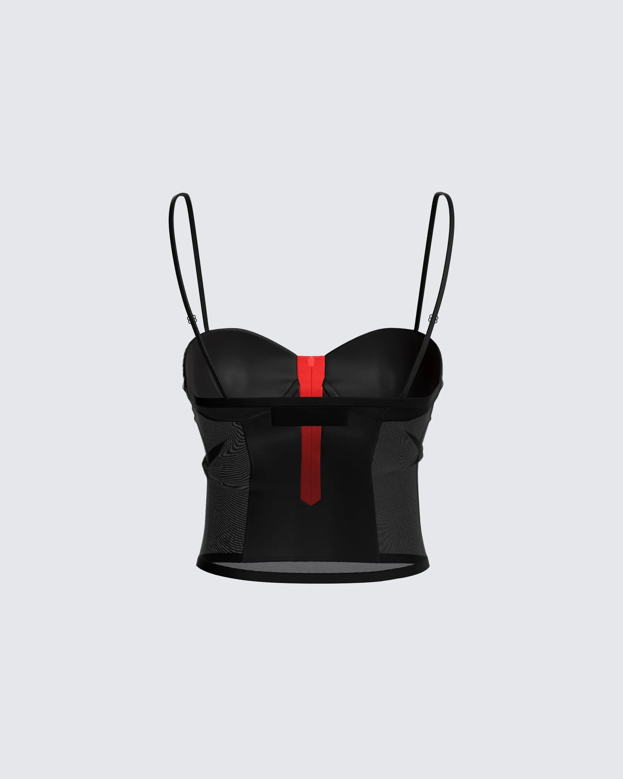 Leon Black Corset Top sold by Finesse product image thumbnail 3