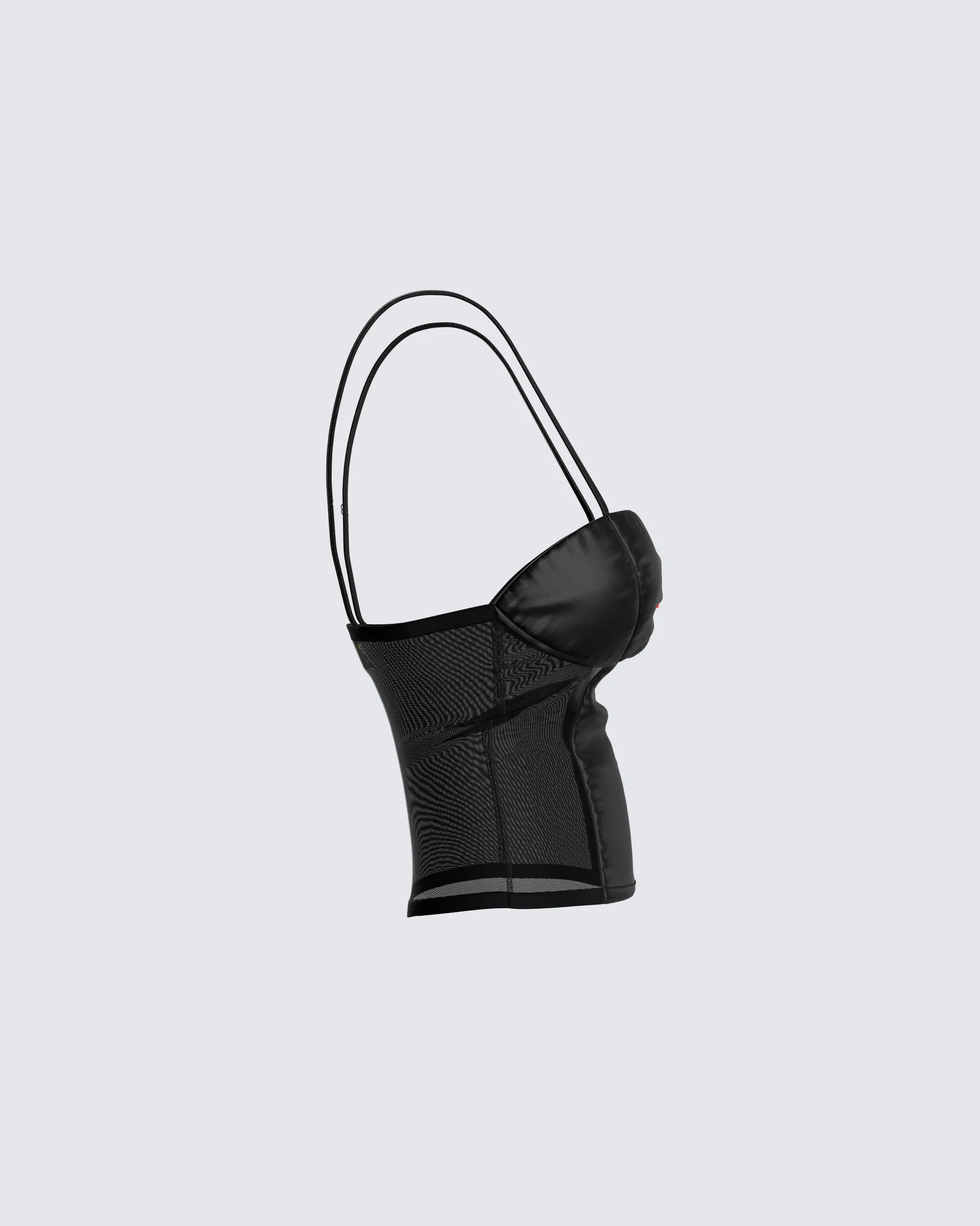 Leon Black Corset Top sold by Finesse product image thumbnail 2