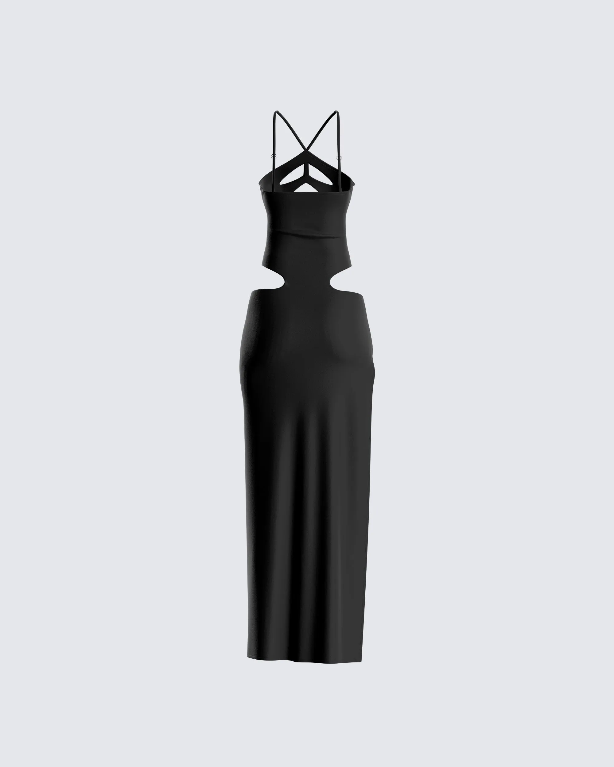 Carrie Black Cut Out Dress sold by Finesse product image thumbnail 3