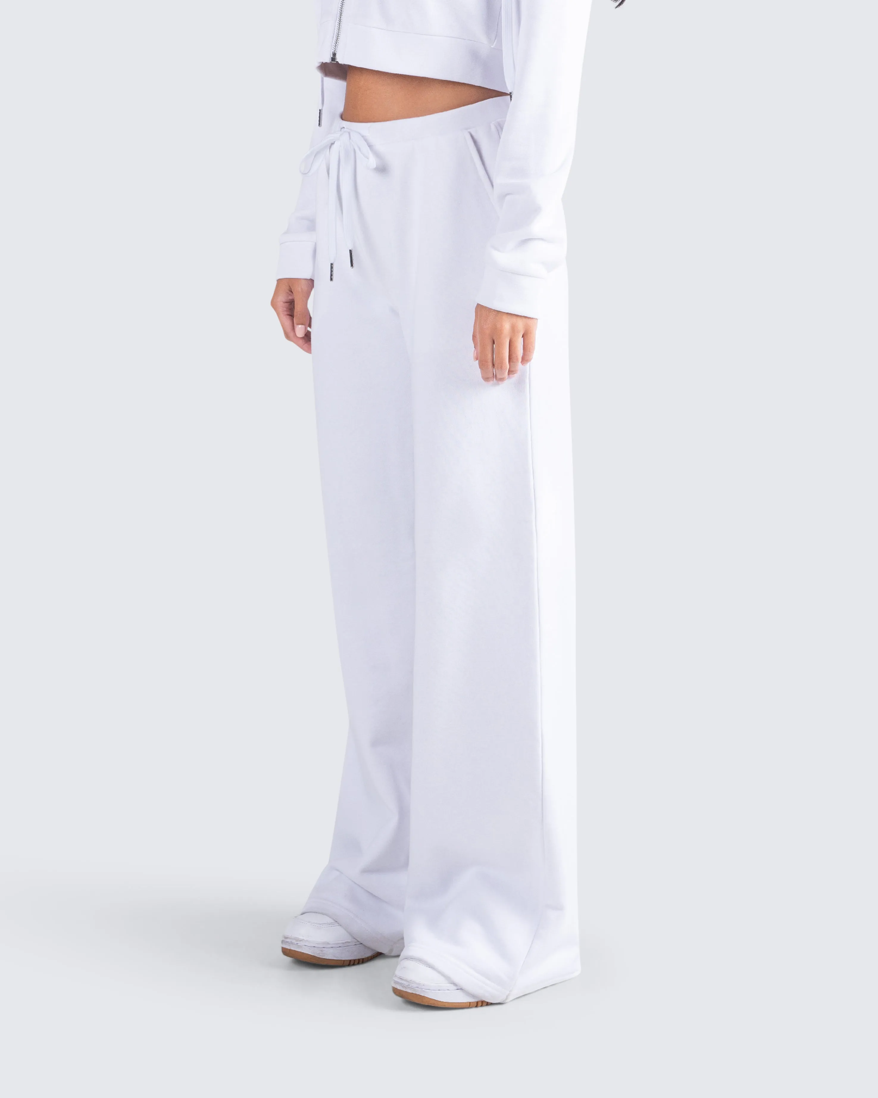 Miles White Sweatpant sold by Finesse product image thumbnail 5