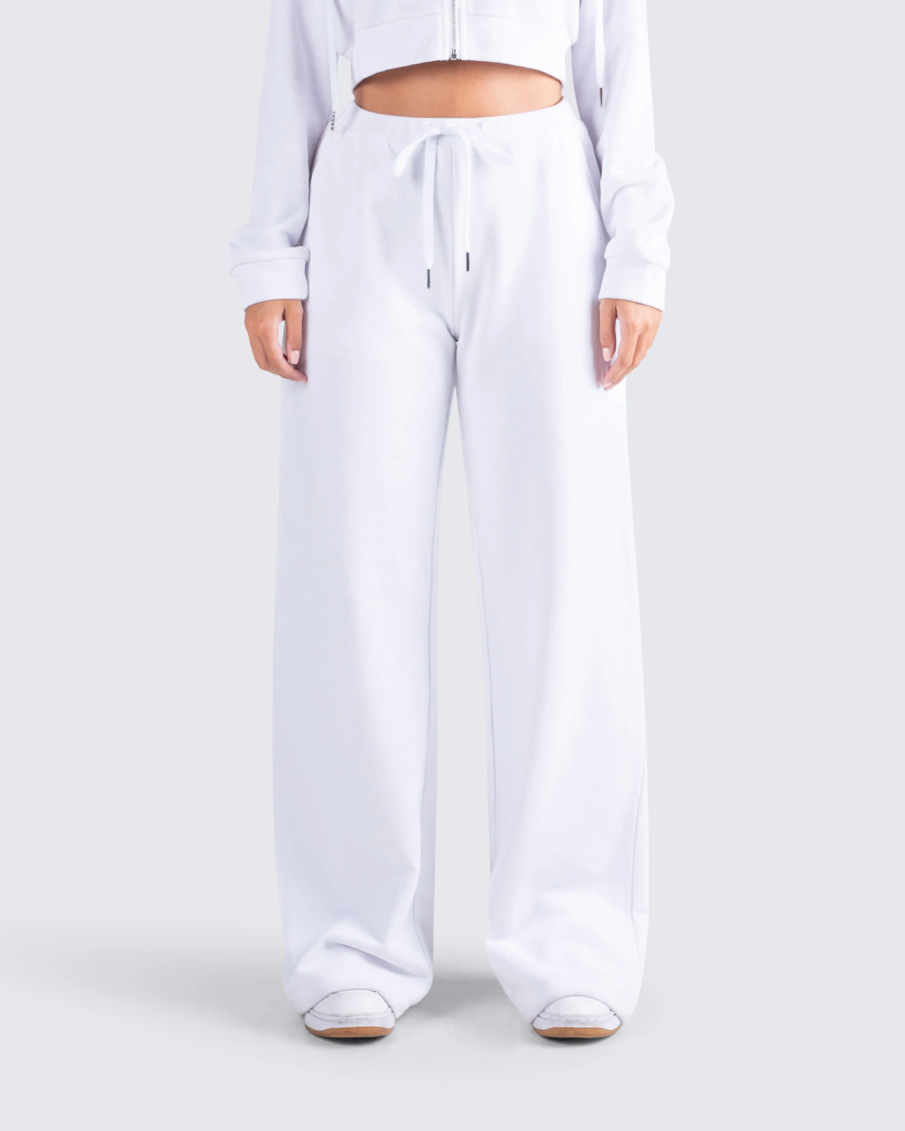 Miles White Sweatpant sold by Finesse product image thumbnail 4