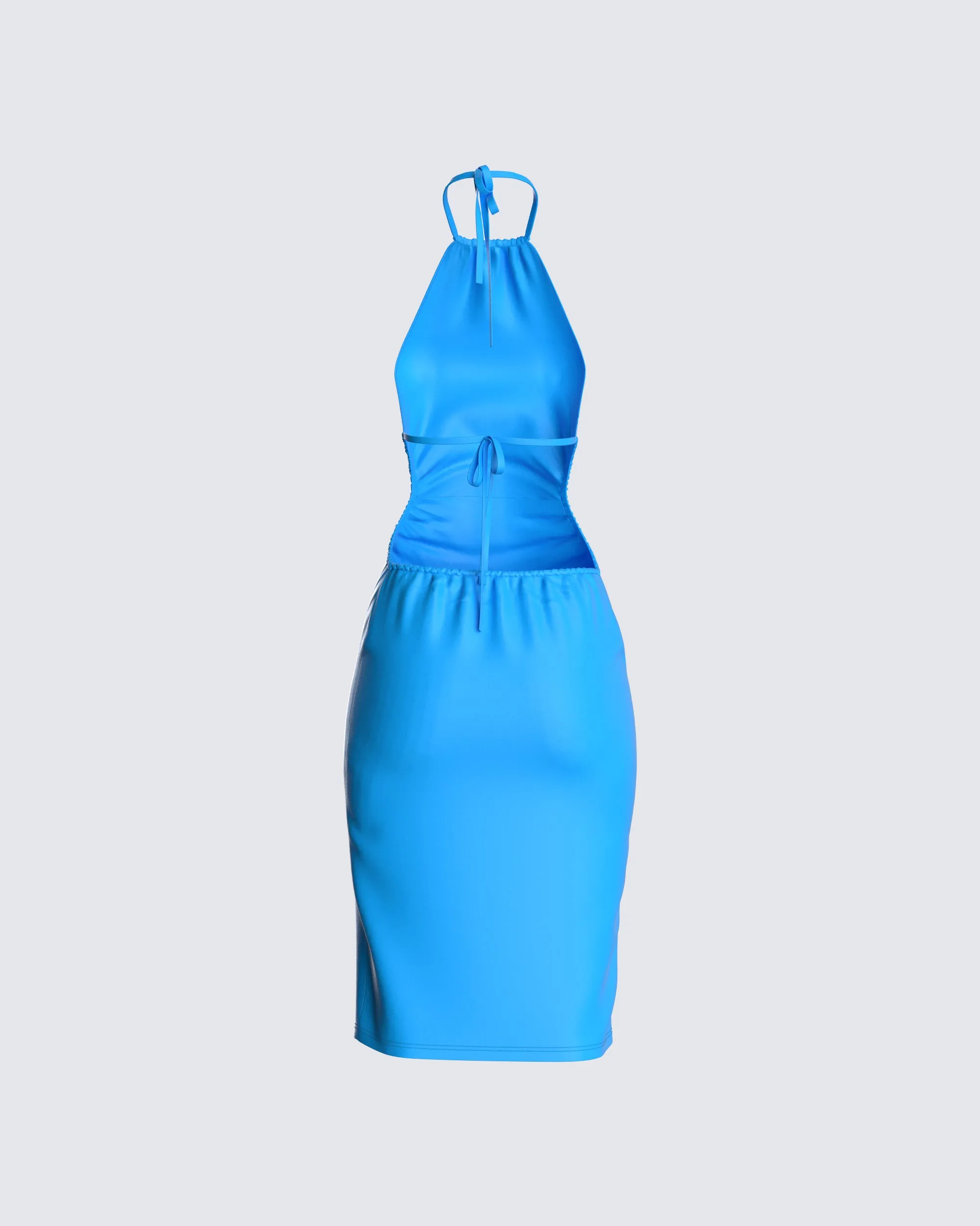 Cyrus Blue Midi Dress sold by Finesse product image thumbnail 3