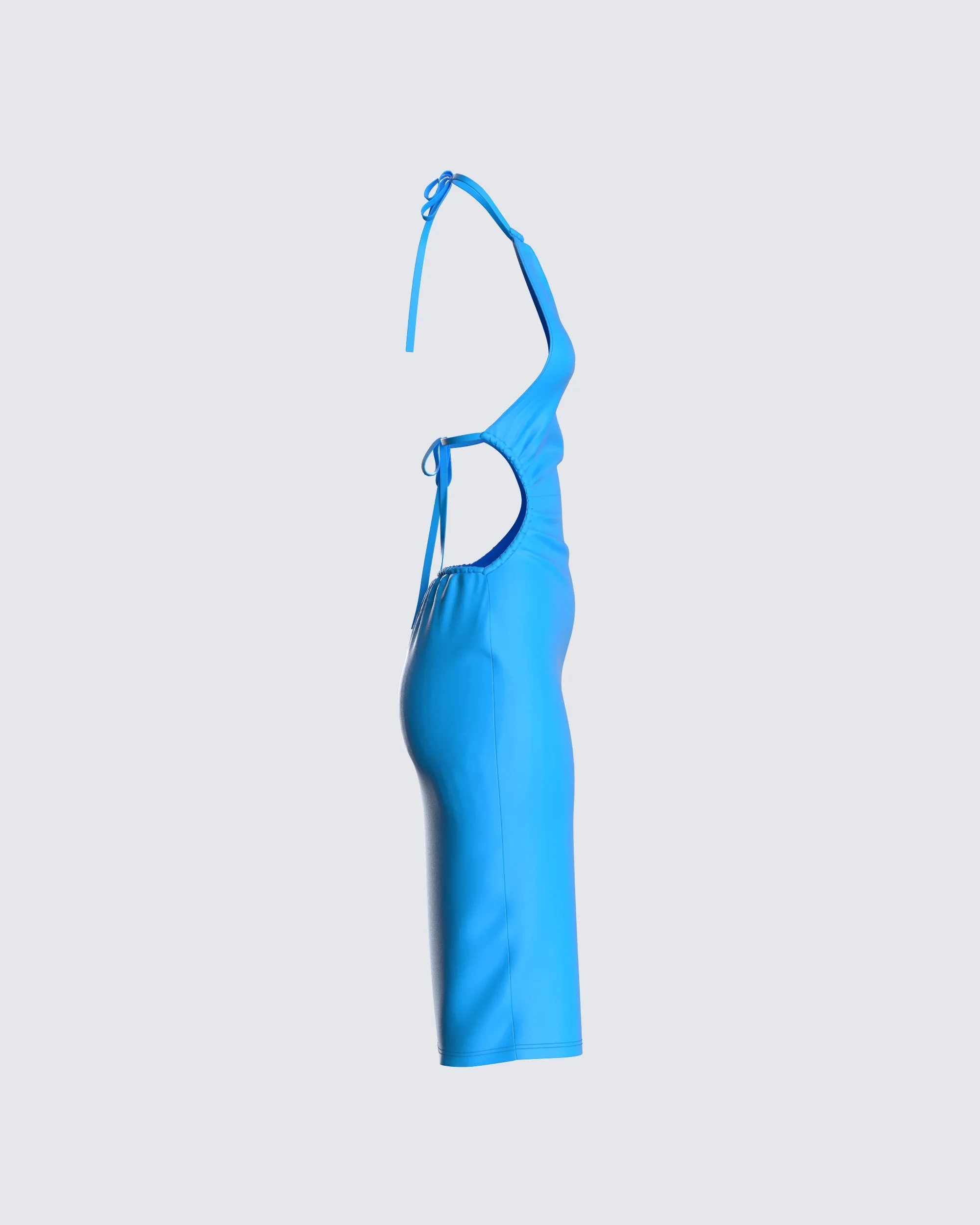 Cyrus Blue Midi Dress sold by Finesse product image thumbnail 2