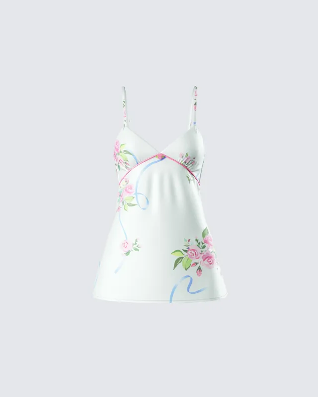 Luz Floral Print Cami Top sold by Finesse