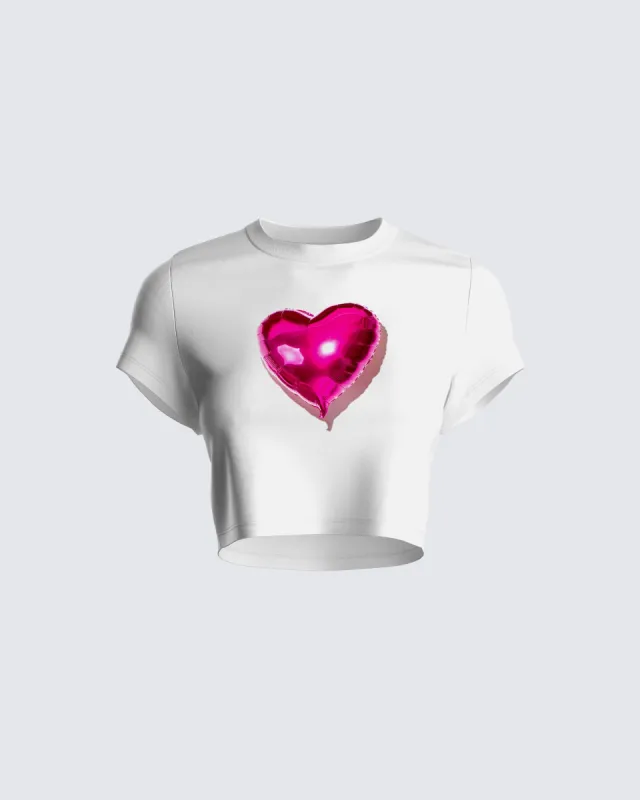 Tavi White Graphic Printed Top sold by Finesse
