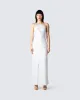 Nicola White Chain Maxi Dress sold by Finesse