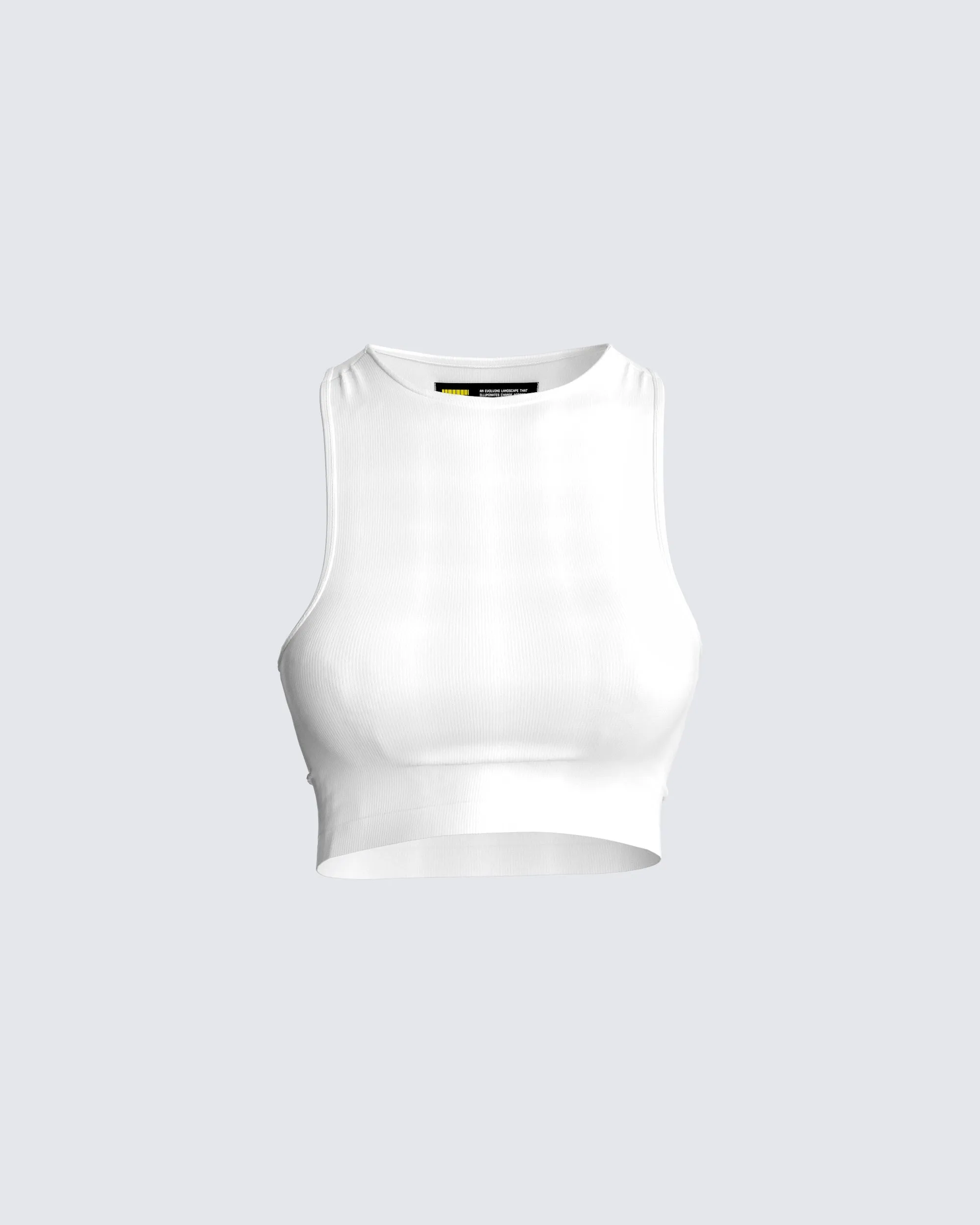 Lila Ivory Cropped Top sold by Finesse