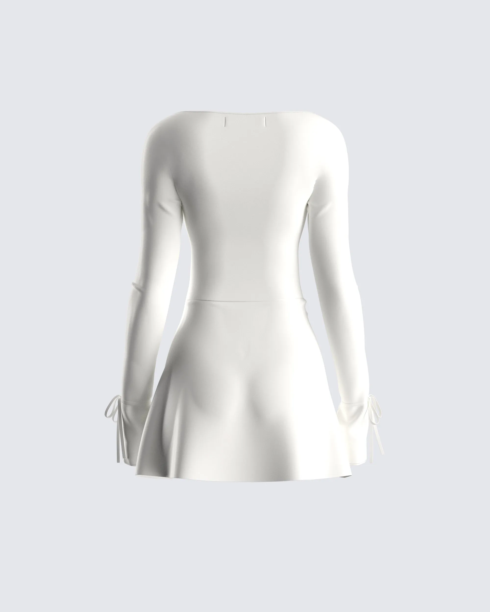 Kesia Ivory Mini Dress sold by Finesse product image thumbnail 3