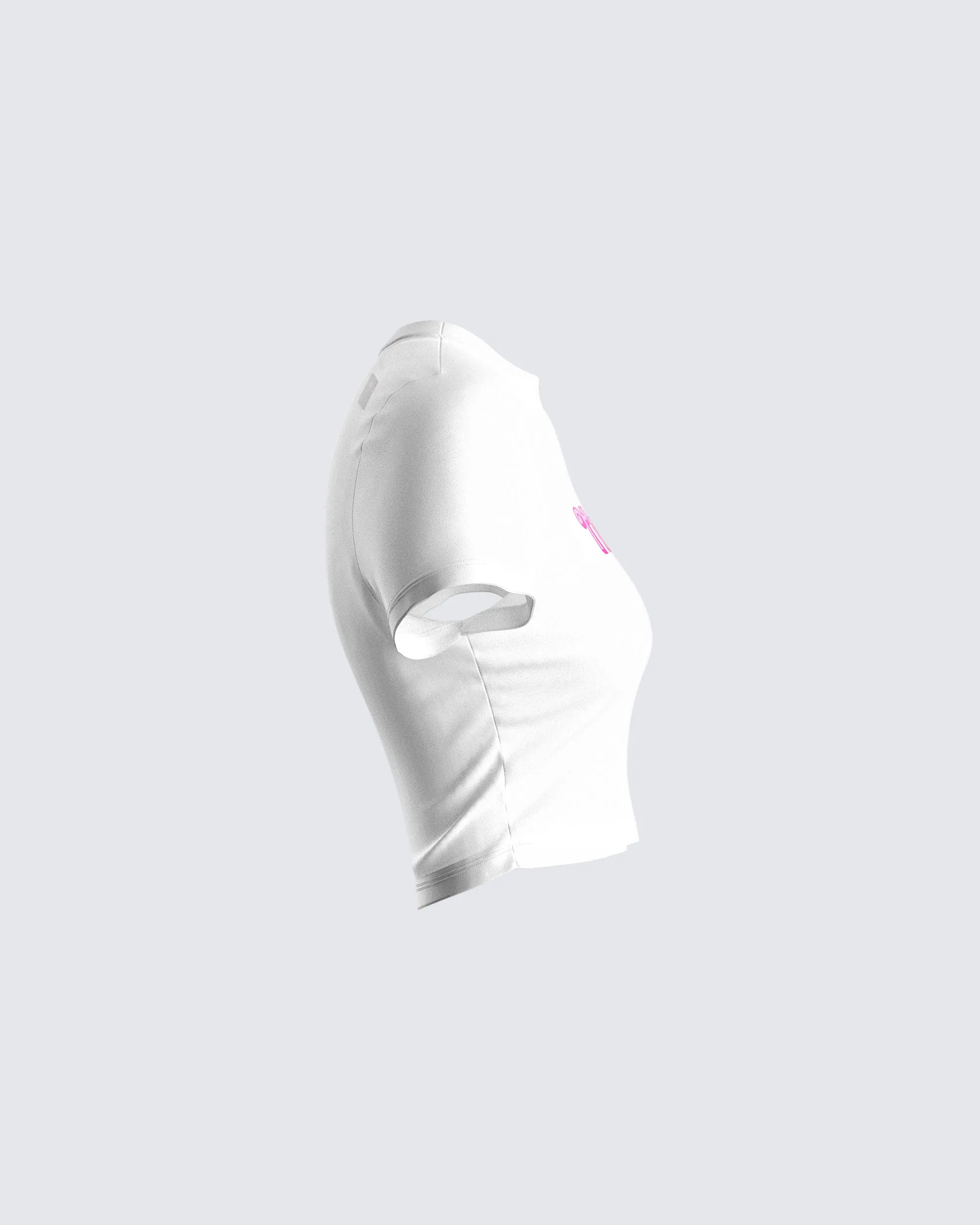 Kim White Jersey Graphic Top sold by Finesse product image thumbnail 2