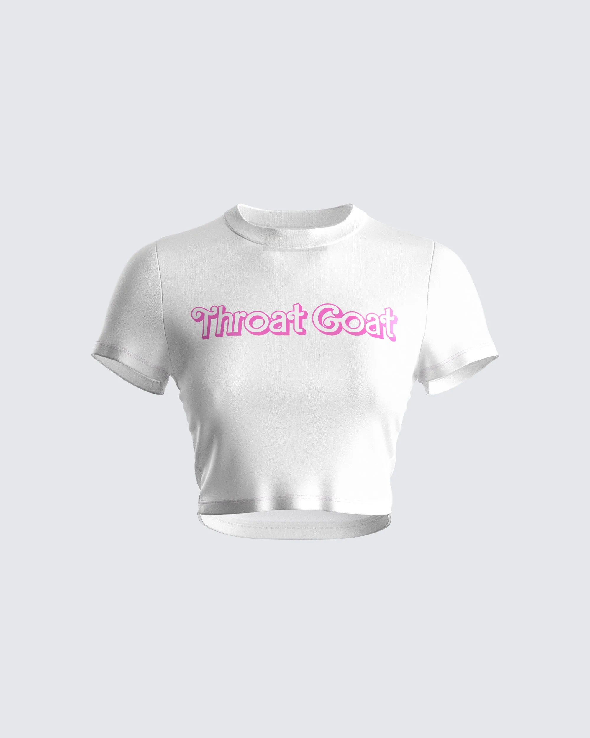 Kim White Jersey Graphic Top sold by Finesse