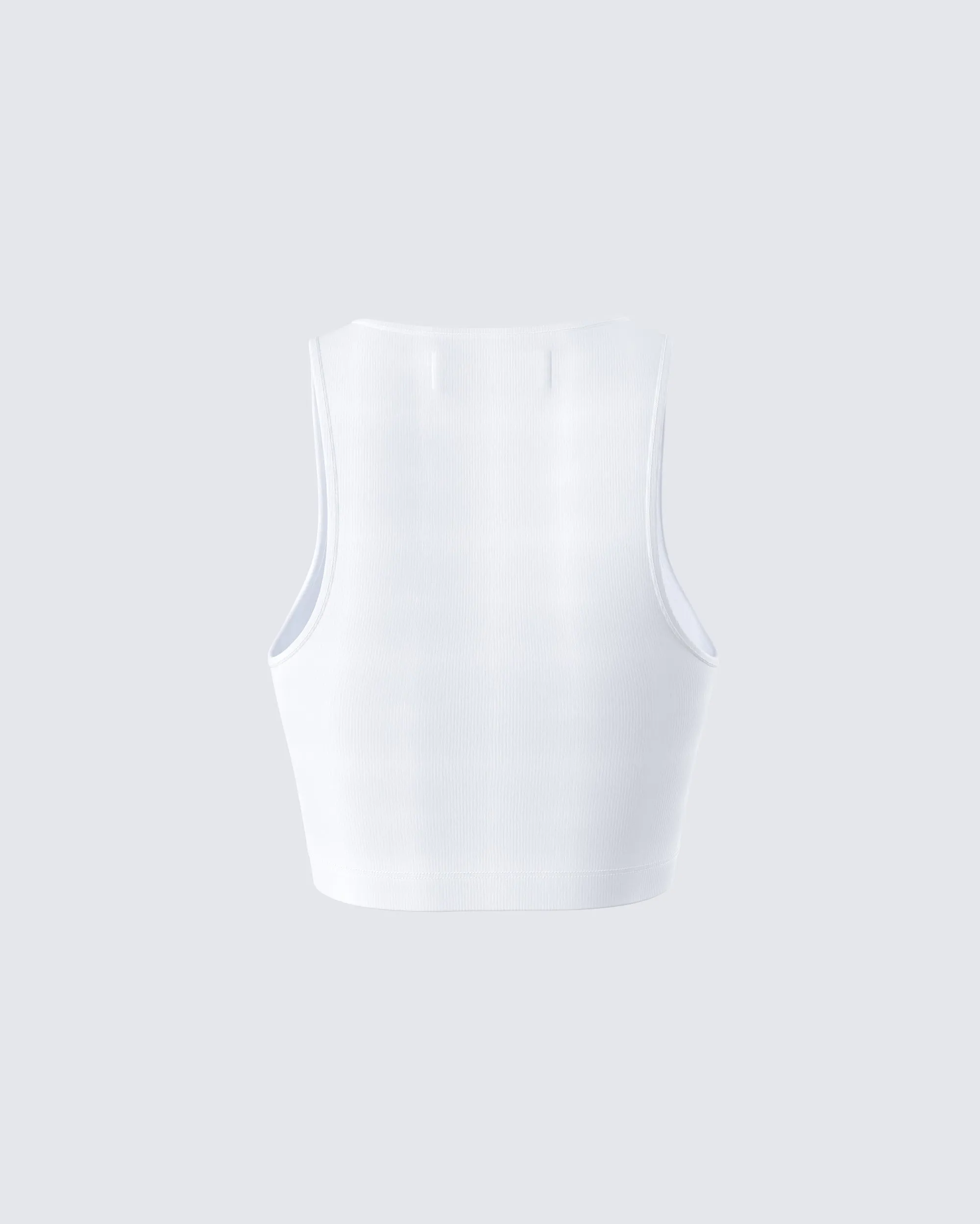 Thea White Jersey Tank sold by Finesse product image thumbnail 3