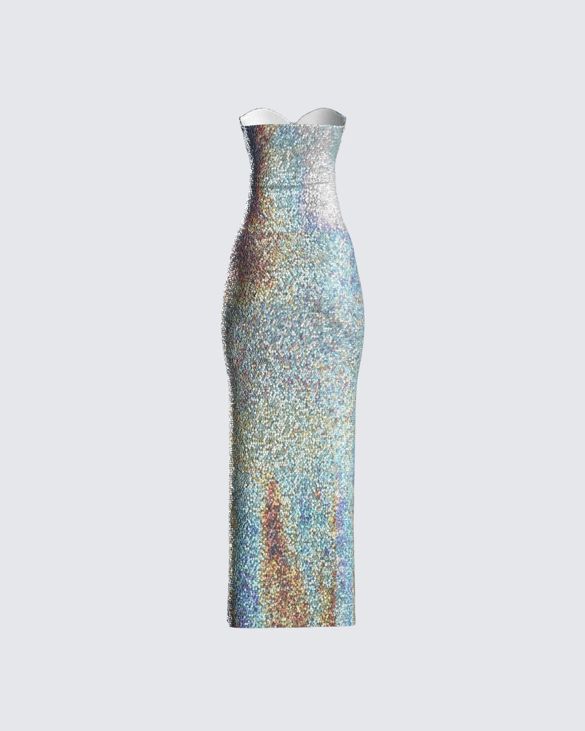 Alexi Multi Sequin Gown sold by Finesse product image thumbnail 3