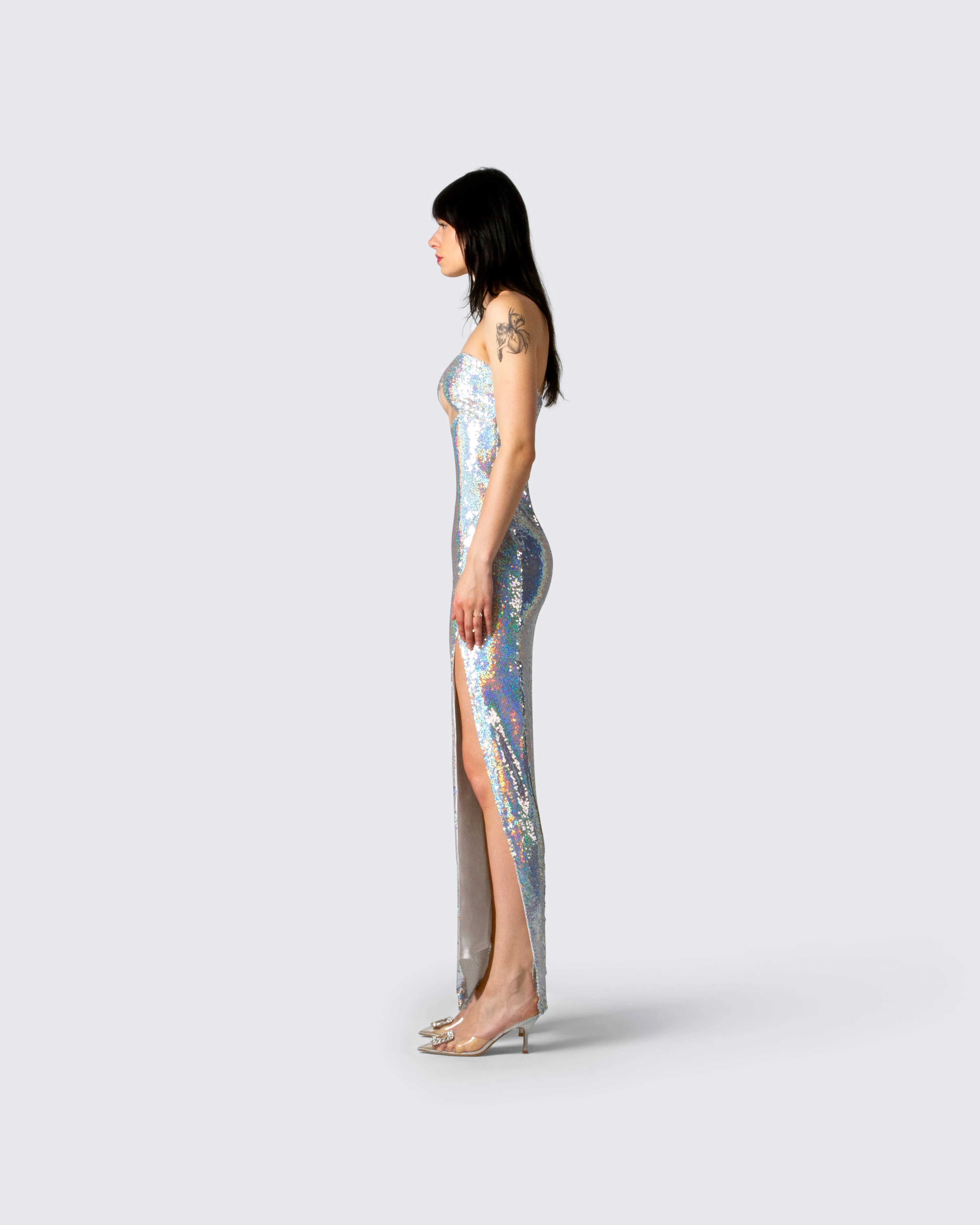 Alexi Multi Sequin Gown sold by Finesse product image thumbnail 5