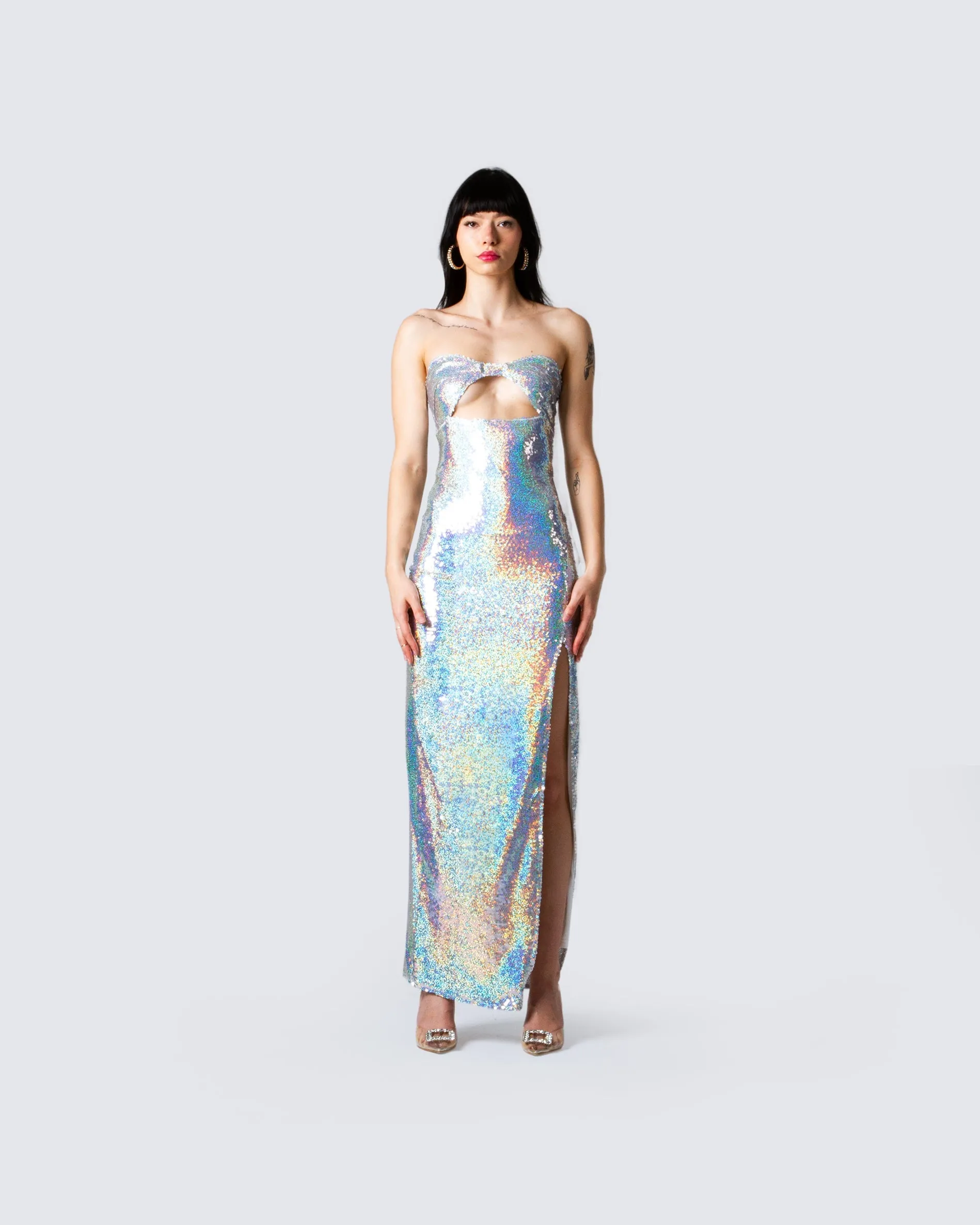 Alexi Multi Sequin Gown sold by Finesse product image thumbnail 4