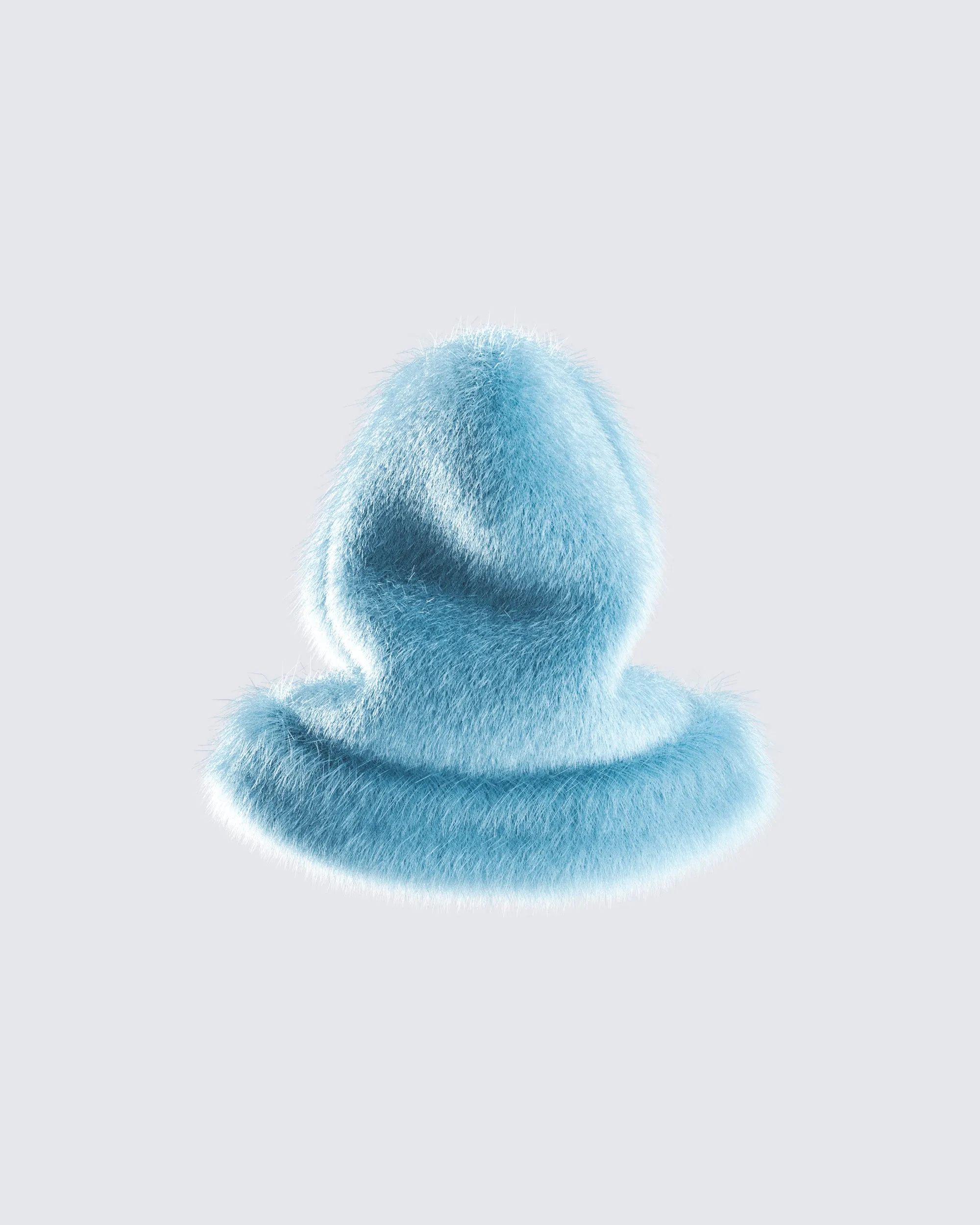 Jayden Aqua Fur Hood sold by Finesse product image thumbnail 3