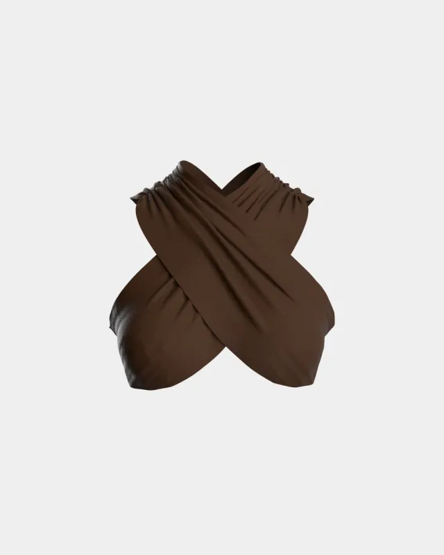 Della Criss Cross Top sold by Finesse