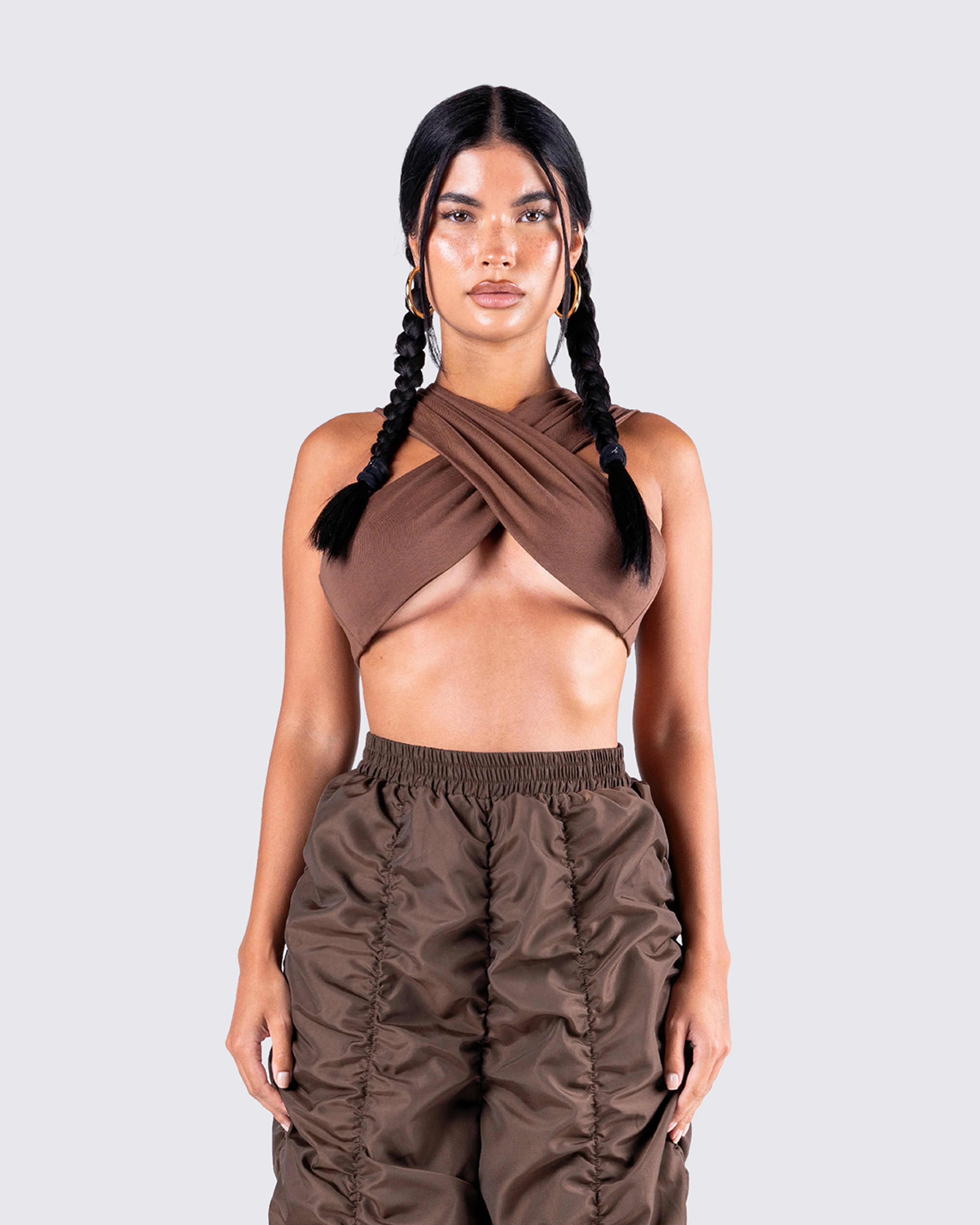 Della Criss Cross Top sold by Finesse product image thumbnail 4