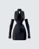 Jeanne Black Dress & Sleeves sold by Finesse
